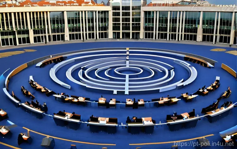 정치이론 - **Prompt 1: The Overwhelmed Citizen in the Digital Age**
    "A candid, medium shot of a Portuguese ...