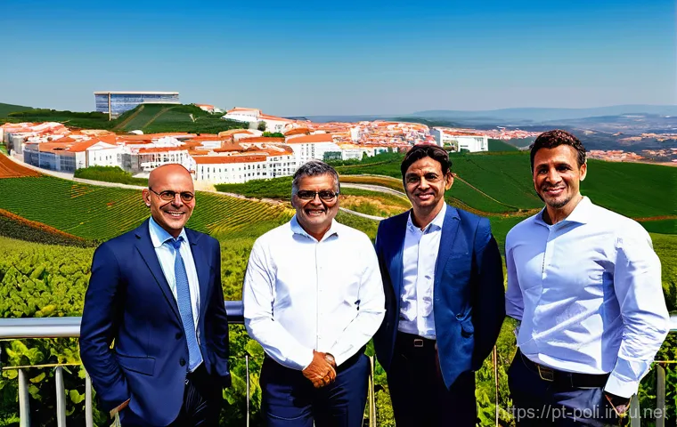외교정책 분석 - **Portugal's Diplomatic Presence on the International Stage: A professional and dignified scene set ...